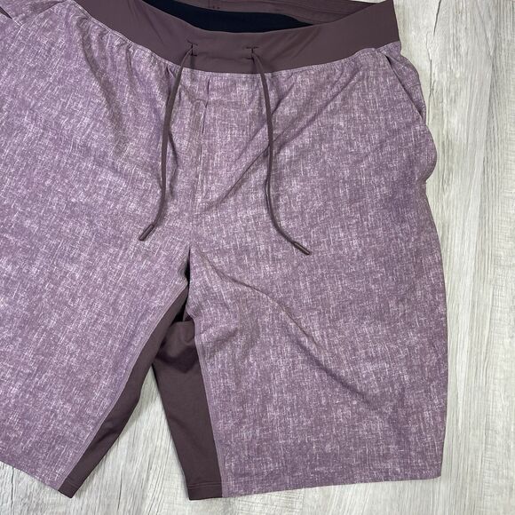 Lululemon T.H.E. Short Men’s 2XL Purple w/ Liner Performance Gym Training 11" Q - Picture 3 of 9